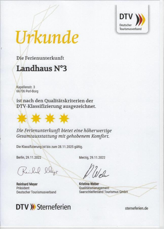 Landhaus N°3 Perl Eksteriør bilde